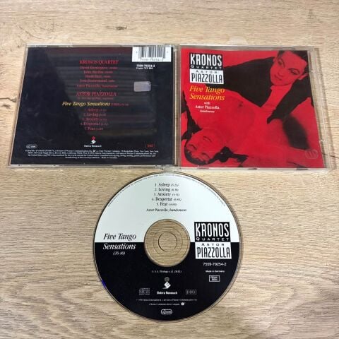 KRONOS QUARTER WITH ASTOR PIAZZOLA - FIVE TANGO SENSATIONS CD