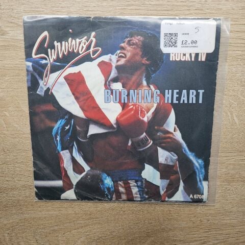 Survivor – Burning Heart 45LİK PLAK