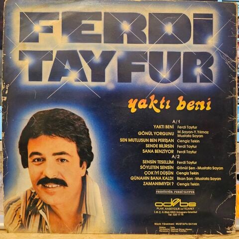 Ferdi Tayfur – Yaktı Beni LP PLAK