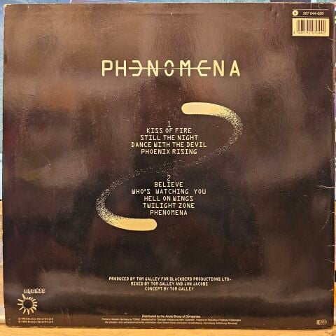 Phenomena – Phenomena LP PLAK