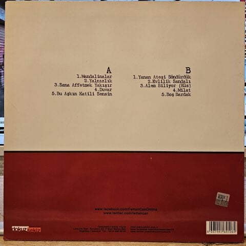 Fettah Can – Aklımda Kalanlar LP PLAK