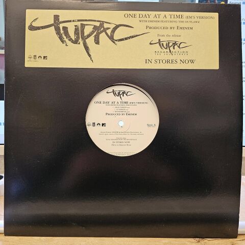 Tupac With Eminem Featuring The Outlawz – One Day At A Time (Em's Version) LP PLAK