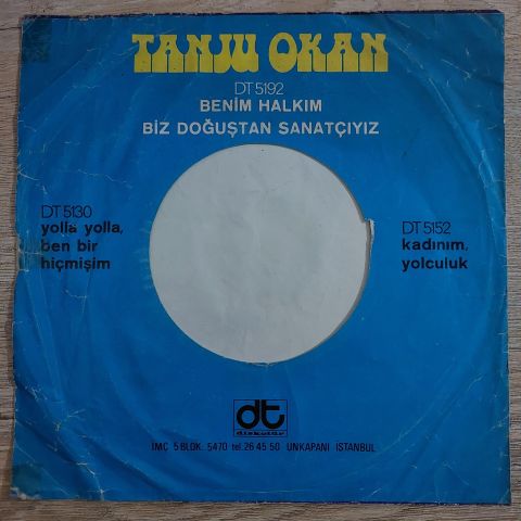 Tanju Okan – Kadınım 45LİK PLAK