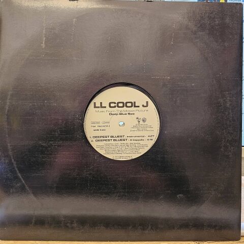 LL Cool J – Deepest Bluest (Shark's Fin) Music From The Motion Picture ''Deep Blue Sea'' LP PLAK