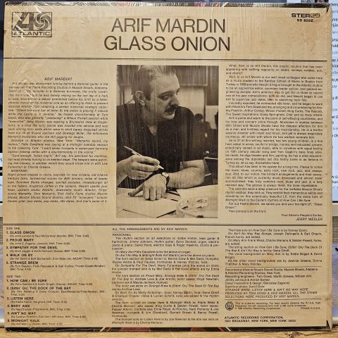 Arif Mardin – Glass Onion LP PLAK