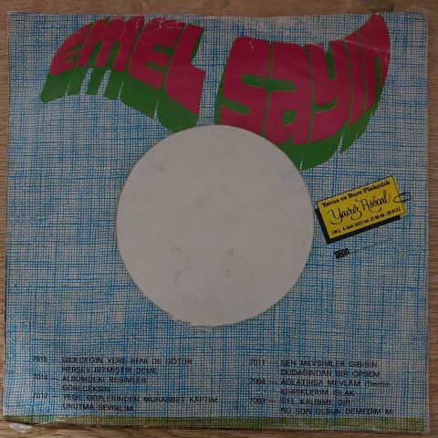 Emel Sayın – Yaşadım Mı Öldüm Mü / Sensiz Olmuyor 45LİK PLAK