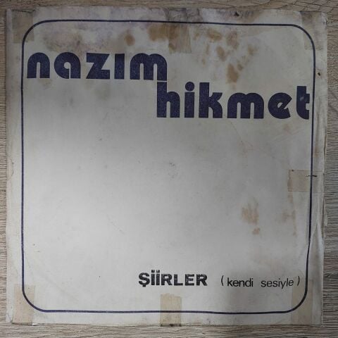 NAZIM HİKMET - KENDİ SESİYLE ŞİİRLER 45LİK PLAK
