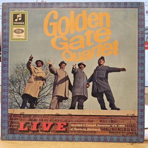 Golden Gate Quartet – Live Recorded In Concert November 12th 1966 At Hamburg (Germany) LP PLAK