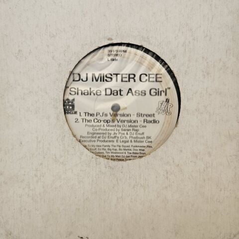 DJ Mister Cee – Shake Dat Ass Girl LP PLAK