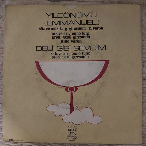 Tanju Okan – Deli Gibi Sevdim / Yıldönümü (Emmanuel) 45LİK PLAK