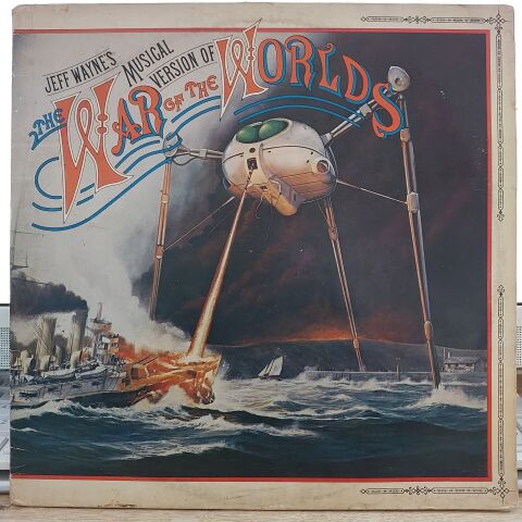 JEFF WAYNE - JEFF WAYNES MUSİCAL VERSİON OF THE WAR OF THE WORLDS LP PLAK