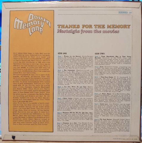 Various – Down Memory Lane 10 LP PLAK