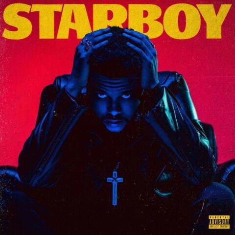 THE WEEKND - STARBOY (TRANSLUCENT RED) LP PLAK