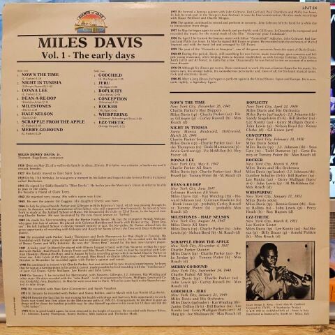 Miles Davis – The Early Days - Vol. 1 LP PLAK