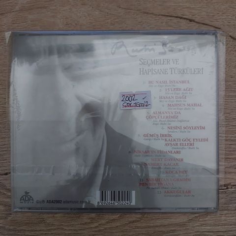 RUHİ SU - SEÇMELER VE HAPİSANE TÜRKÜLERİ CD