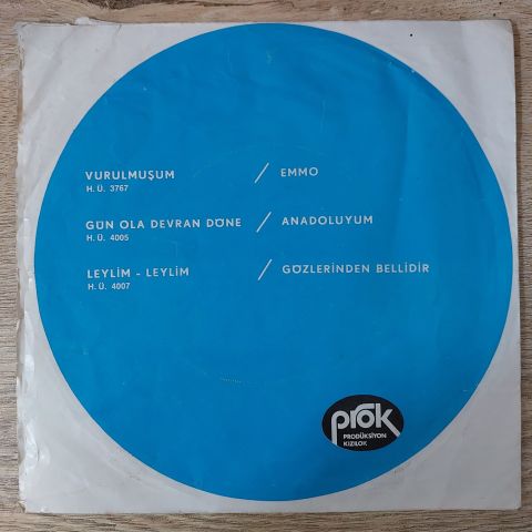 FİKRET KIZILOK - LEYLİM LEY KARA TREN 45LİK PLAK