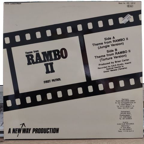 First Patrol – Theme From Rambo II LP PLAK