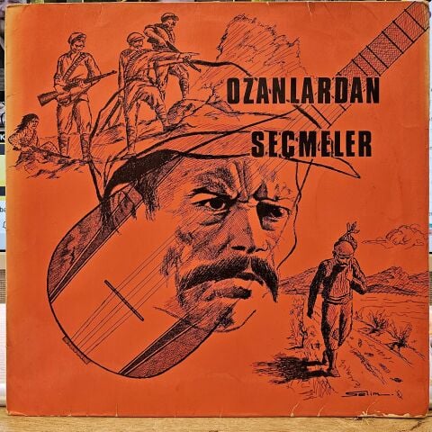 OZANLARDAN SEÇMELER LP - AŞIK İHSANİ / AŞIK MAHSUNİ / RUHİ SU BİRLEŞİK YURTSEVER LP PLAK