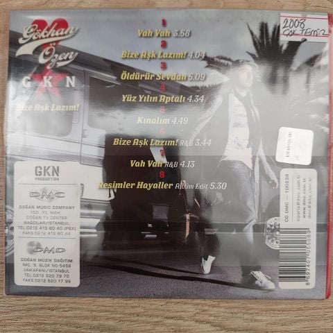 GÖKHAN ÖZEN - BİZE AŞK LAZIM CD