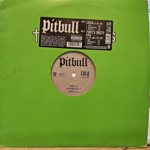 Pitbull – Culo / That's Nasty (Remix) LP PLAK