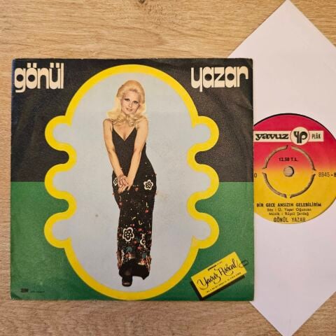 GÖNÜL YAZAR - BİR GECE ANSIZIN GELEBİLİRİM 45LİK PLAK