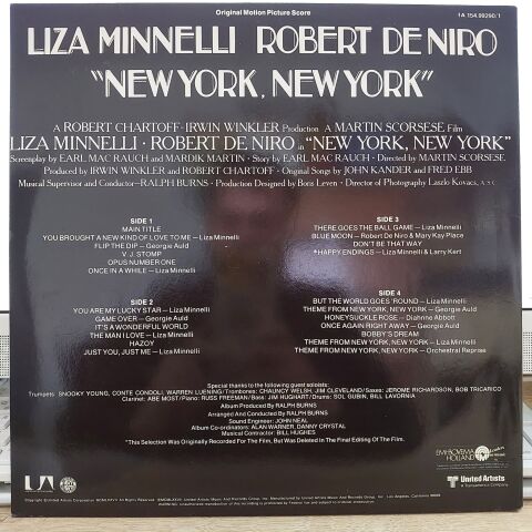 Various – New York, New York (Original Motion Picture Score) LP PLAK
