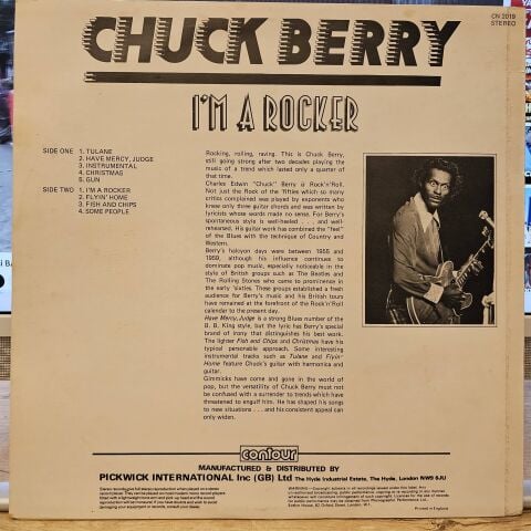 Chuck Berry – I'm A Rocker LP PLAK