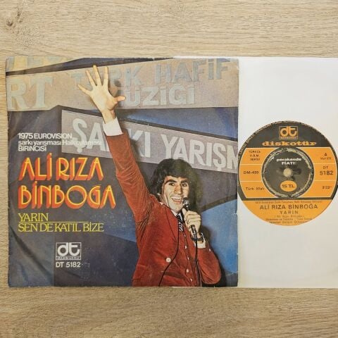 ALİ RIZA BİNBOĞA - YARINLARDA 45LİK PLAK