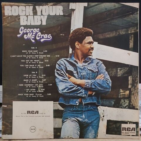 George Mc Crae – Rock Your Baby LP PLAK