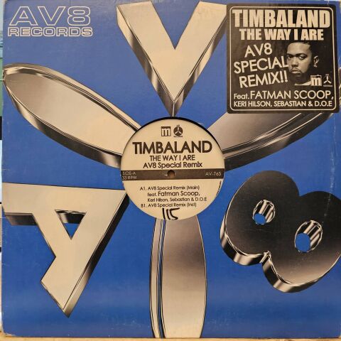 Timbaland – The Way I Are (AV8 Special Remix) LP PLAK