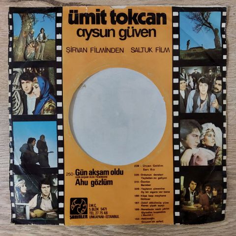 ÜMİT TOKCAN - KEREZ ÇİÇEK AÇAYI 45LİK PLAK