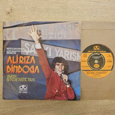 ALİ RIZA BİNBOĞA - YARINLARDA 45LİK PLAK