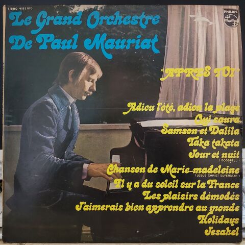 Le Grand Orchestre De Paul Mauriat – Après Toi LP PLAK