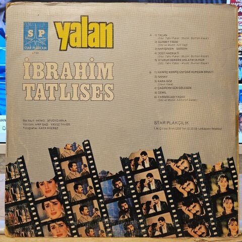 İbrahim Tatlıses – Yalan LP PLAK