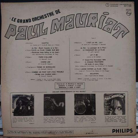 Le Grand Orchestre De Paul Mauriat – Le Grand Orchestre De Paul Mauriat LP PLAK