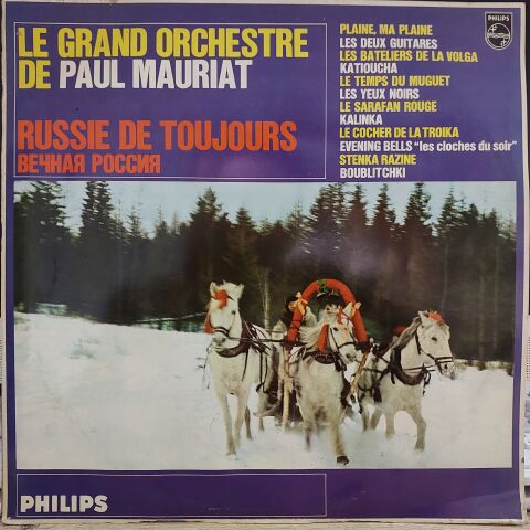 Le Grand Orchestre De Paul Mauriat – Russie De Toujours LP PLAK