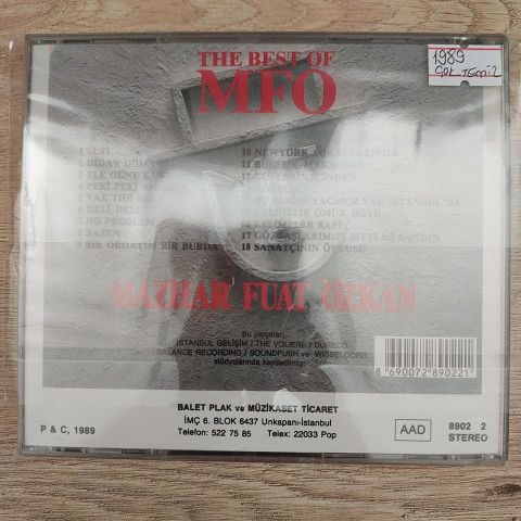 MAZHAR FUAT ÖZKAN - THE BEST OF CD