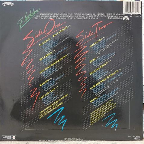 Various – Flashdance (Original Soundtrack From The Motion Picture) LP PLAK