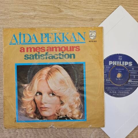 Ajda Pekkan – A Mes Amours / Satisfaction 45LİK PLAK