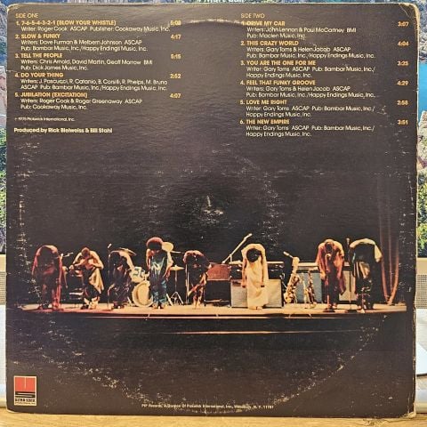 Gary Toms Empire - 7-6-5-4-3-2-1 Blow Your Whistle album cover More images LP PLAK