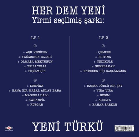 Yeni Türkü – Her Dem Yeni LP PLAK