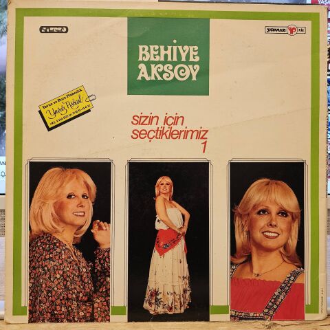 Behiye Aksoy – Sizin İçin Seçtiklerimiz 1 LP PLAK