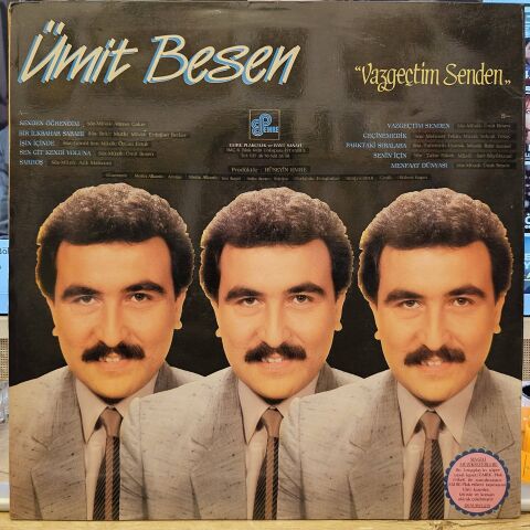 Ümit Besen – Vazgeçtim Senden LP PLAK