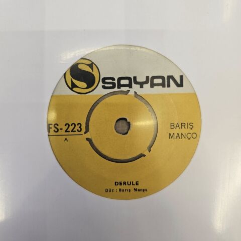 Barış Manço – Derule 45LİK PLAK