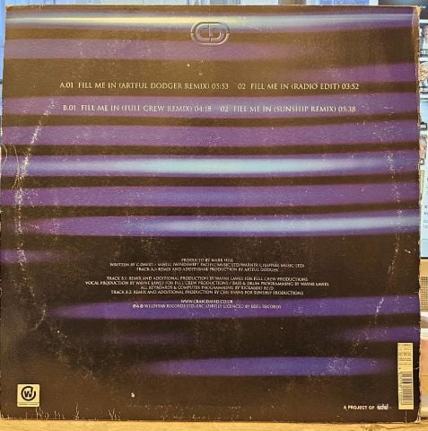 Craig David – Fill Me In LP  PLAK
