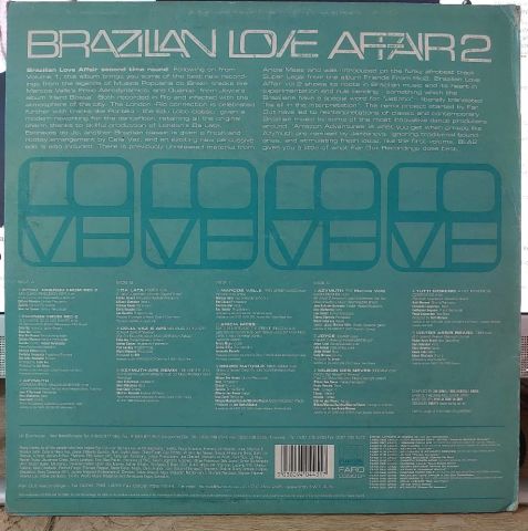 Various – Brazilian Love Affair 2 LP PLAK