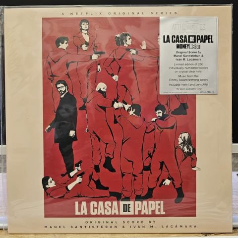 Manel Santisteban & Iván M. Lacámara – La Casa De Papel LP PLAK