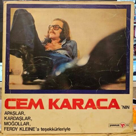 Cem Karaca, Apaşlar, Kardaşlar, Moğollar, Ferdy Klein Orkestrası – Cem Karaca'nın Apaşlar, Kardaşlar, Moğollar Ve Ferdy Klein'a Teşekkürleriyle LP PLAK