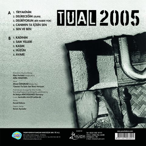 TUAL - 2005 LP PLAK