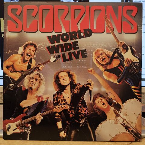 Scorpions – World Wide Live LP PLAK